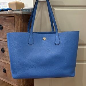 Tory Burch Blue Tote Bag EUC